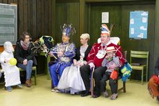 Naumburger Prinzenpaare mit Hofnarren besuchen den Kindergottesdienst (Foto: Karl-Franz Thiede)